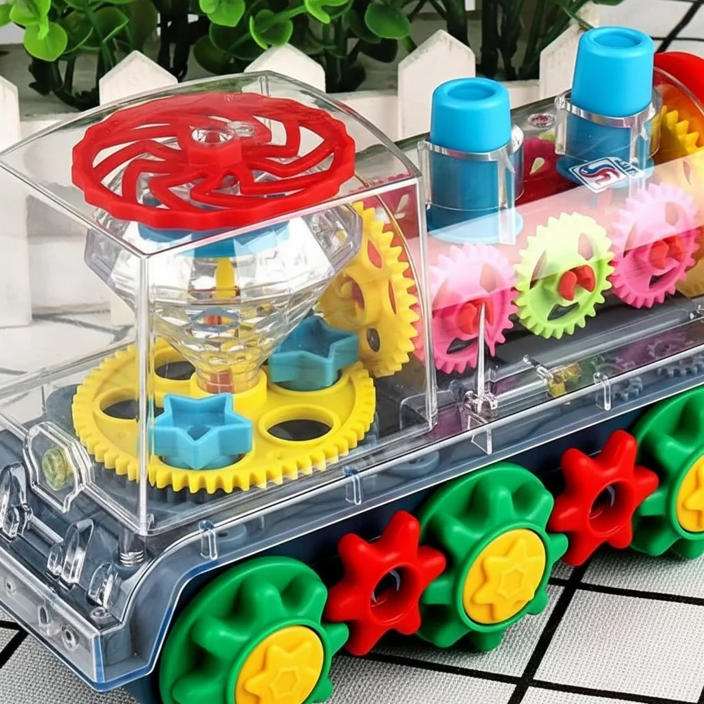 Light Up Musical Toy Train Dancing Electric Playset - Image 6